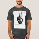 Zoek naar skelet hand tshirts Vrede