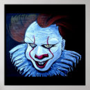 Zoek naar enge clowns posters Gruwel