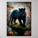Zoek naar zwarte panters posters Dieren
