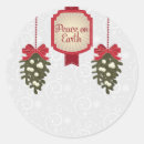 Zoek naar vrede op aarde stickers Sneeuw