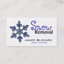 Zoek naar snowflake visitekaartjes Blauw