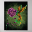 Zoek naar kolibrie posters Paars