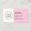 Zoek naar pastelkleur visitekaartjes Roze