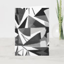 Zoek naar abstract zwart wit kaarten Geometrisch