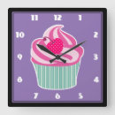 Zoek naar roze cupcake klokken Snoepgoed