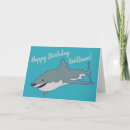 Zoek naar haaien kaarten Great white shark