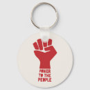 Zoek naar vuist sleutelhangers Revolutie