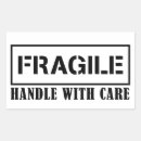 Zoek naar handvat stickers Behandeling met zorg