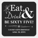 Zoek naar 65ste verjaardag stickers Voor iedereen