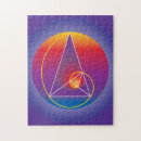 Zoek naar fractals puzzels Geometrie