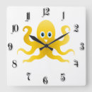 Zoek naar cartoon octopus klokken Octopi