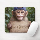 Zoek naar aap humor muismatten Chimpansee
