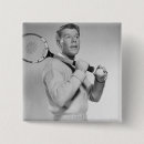 Zoek naar racket buttons Zwart wit
