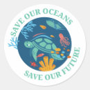 Zoek naar red onze oceanen stickers Opwarming