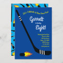 Zoek naar hockey verjaardag uitnodigingen Schaatsen