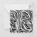 Zoek naar zebra notitiekaarten Strepen