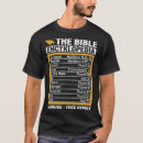 Zoek naar rapport tshirts Bijbel