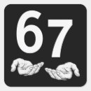 Zoek naar jargon stickers Zes zeven meme