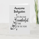 Zoek naar babysitters kaarten Verzorger