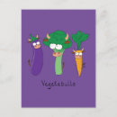 Zoek naar plantaardige cartoon briefkaarten Grappig