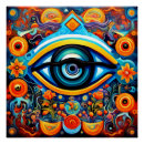 Zoek naar abstract eye kunst Kleurrijk