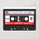 Zoek naar mix tape uitnodigingen Cassette