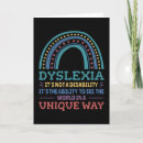 Zoek naar dyslexie kaarten Leraar