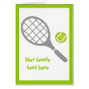 Zoek naar tennisbal kaarten Racket