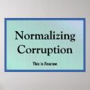 Zoek naar corruptie posters Politiek