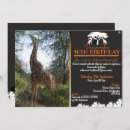 Zoek naar afrikaanse safari uitnodigingen Wilde dieren