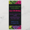 Zoek naar luipaard druk uitnodigingen Cheetah