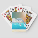 Zoek naar dolfijnen speelkaarten Oceaan