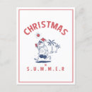 Zoek naar grappige vakantie briefkaarten Santa