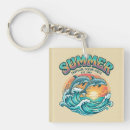 Zoek naar retro surfen sleutelhangers Zomer vakantie