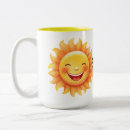 Zoek naar glimlachende zon mokken Zonneschijn