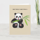Zoek naar gelukkige panda verjaardagskaarten Dier