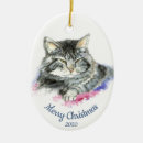 Zoek naar tabby cat ornamenten Waterverf