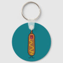 Zoek naar worst hond sleutelhangers Hotdog