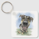 Zoek naar hond portret sleutelhangers Cartoon