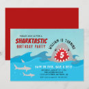 Zoek naar haaien uitnodigingen Vis