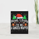 Zoek naar gangsta kaarten Prettig kerstfeest