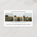 Zoek naar portret fotograaf visitekaartjes Eenvoudig