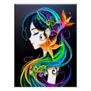 Zoek naar manga meisje posters Illustratie