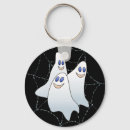 Zoek naar spooks sleutelhangers Zwart