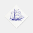 Zoek naar schepen servetten Schip