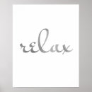 Zoek naar ontspanning posters Elk persoon