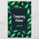 Zoek naar bladeren flyers Groen