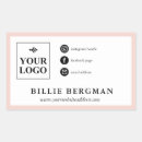 Zoek naar sticker visitekaartjes Zwart