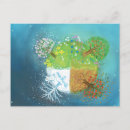 Zoek naar vier seizoenen briefkaarten Sneeuw