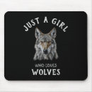 Zoek naar wolven muismatten Wolf